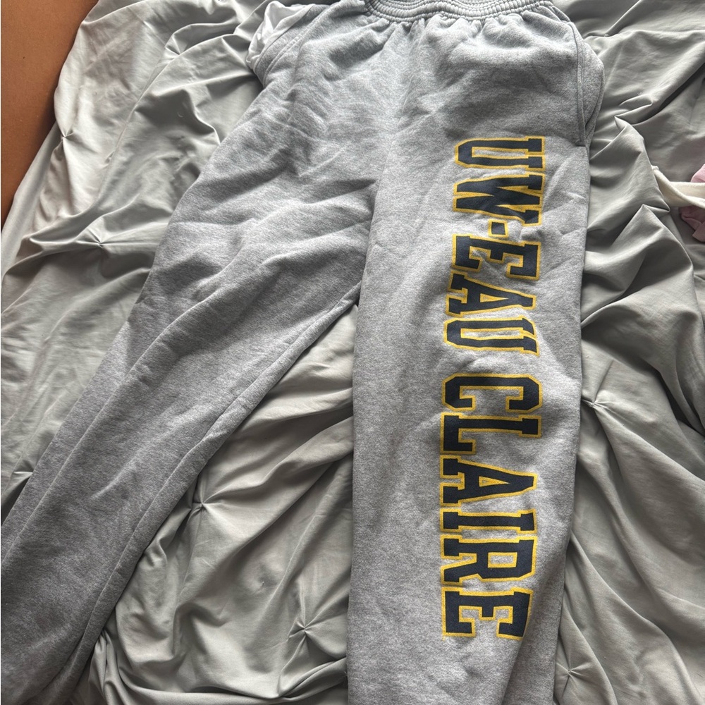 Champion Gray UWEC Sweatpants